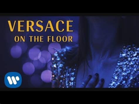 testo di versace on the floor|versace on the floor mp3.